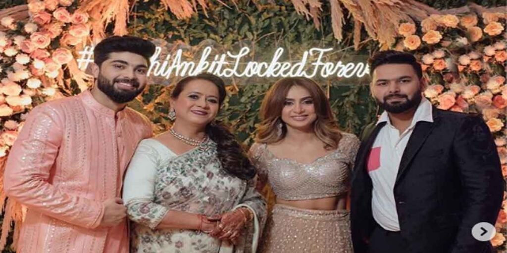 Rishabh Pant's sister Sakshi Pant's engagement photo went viral